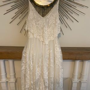 Anthropologie Zimmermann lace midi dress